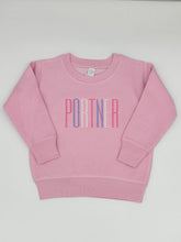 Load image into Gallery viewer, Monogrammed Sweatshirt with Multicolor Name