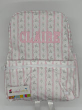 Load image into Gallery viewer, Monogrammed TRVL Design Wipeable Mini Backpack
