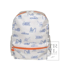 Load image into Gallery viewer, Monogrammed TRVL Design Wipeable Mini Backpack