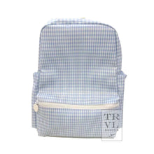 Load image into Gallery viewer, Monogrammed TRVL Design Wipeable Mini Backpack