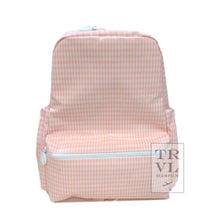 Load image into Gallery viewer, Monogrammed TRVL Design Wipeable Mini Backpack