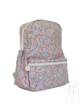 Load image into Gallery viewer, Monogrammed TRVL Design Wipeable Mini Backpack