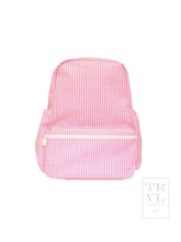 Load image into Gallery viewer, Monogrammed TRVL Design Wipeable Mini Backpack