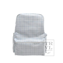 Load image into Gallery viewer, Monogrammed TRVL Design Wipeable Mini Backpack