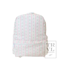 Load image into Gallery viewer, Monogrammed TRVL Design Wipeable Mini Backpack