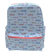 Load image into Gallery viewer, Monogrammed TRVL Design Wipeable Mini Backpack