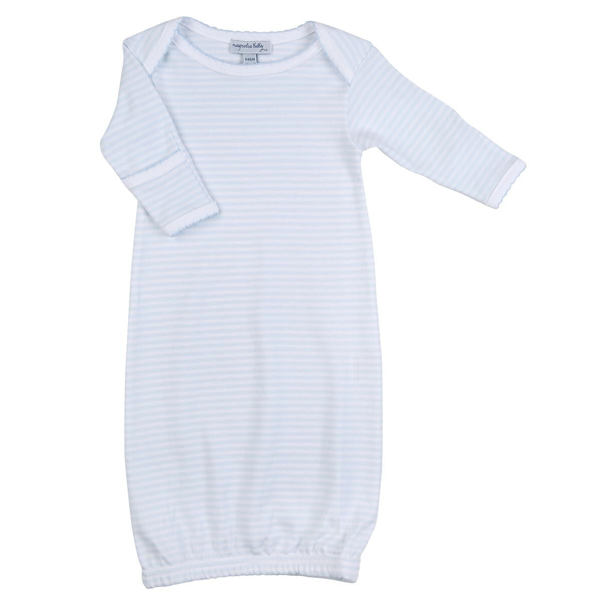 Magnolia Baby Blessed Embroidered Cross Gathered Gown main image 0