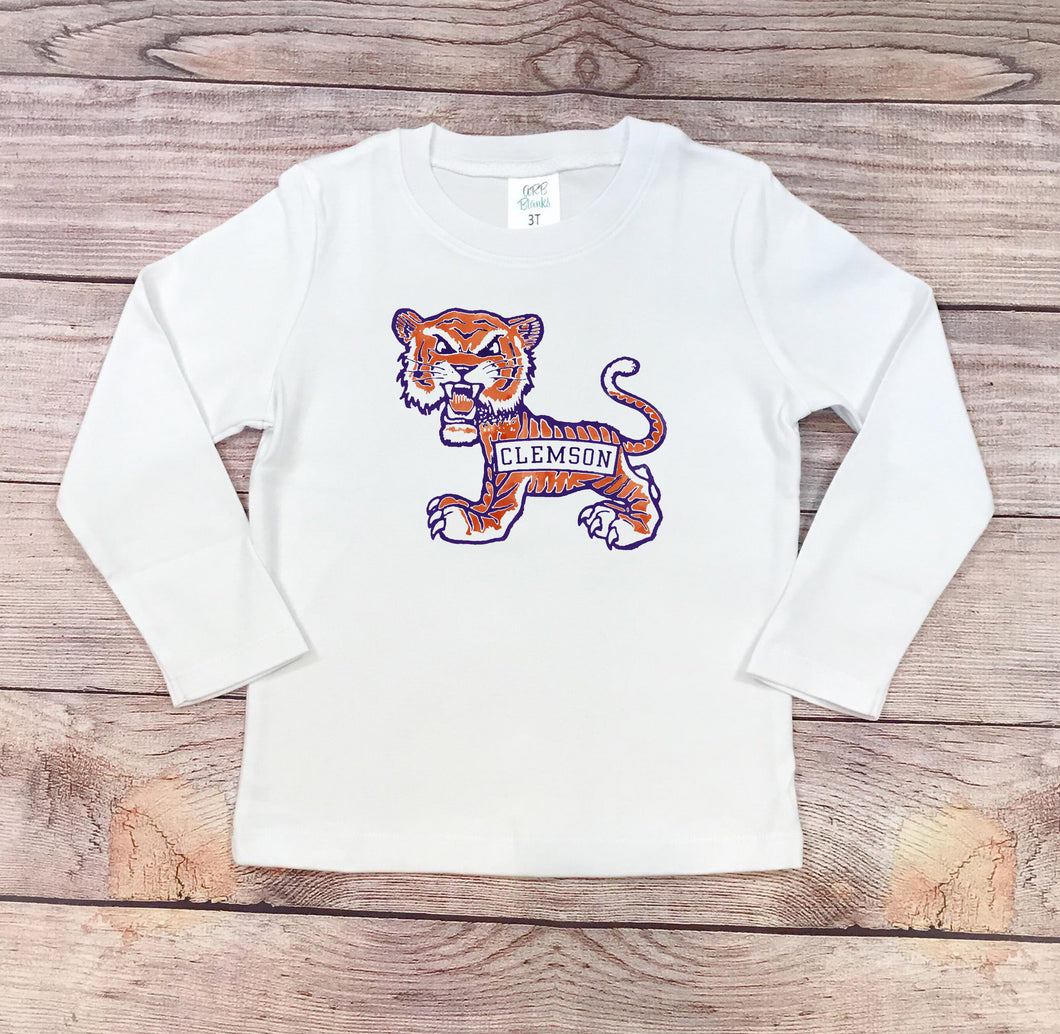 Clemson Vintage Mascot Shirt