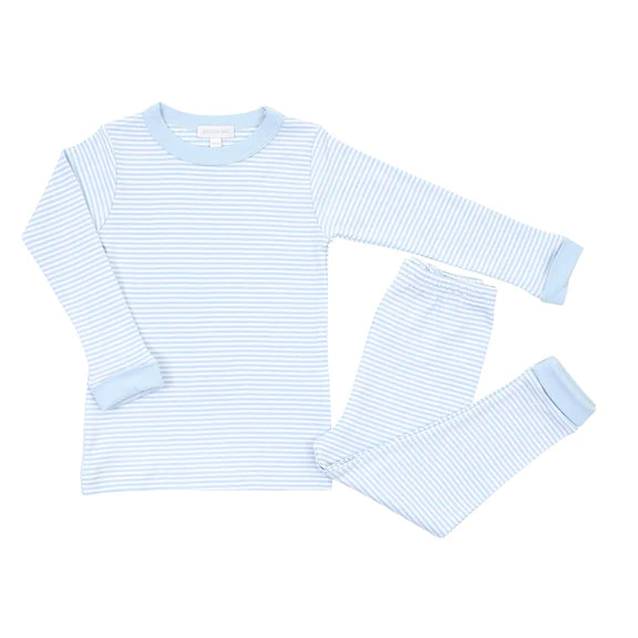 Magnolia Baby Essentials - Blue Stripe Pajama