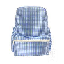 Load image into Gallery viewer, Monogrammed TRVL Design Wipeable Mini Backpack