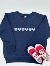 Load image into Gallery viewer, Valentine Sweatshirt with Heart Name