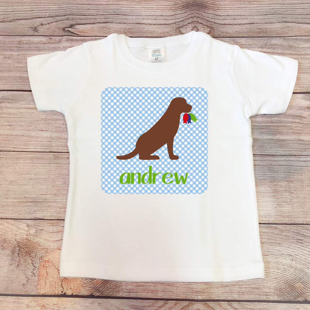 Fishing Dog Shirt