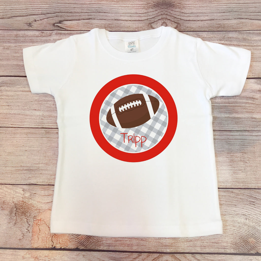 Alabama Gingham Football Shirt