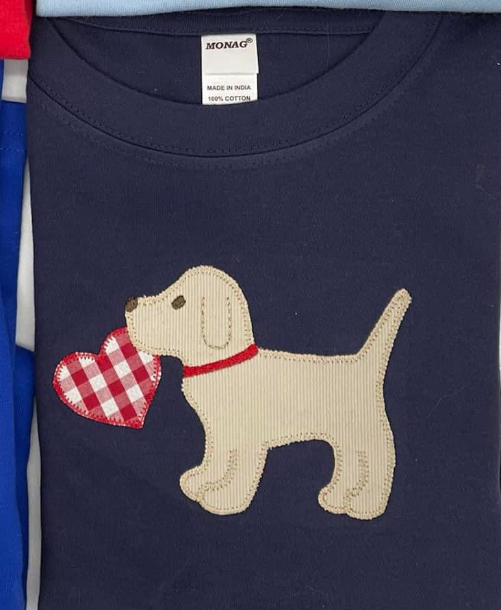 Valentine Lab Embroidered