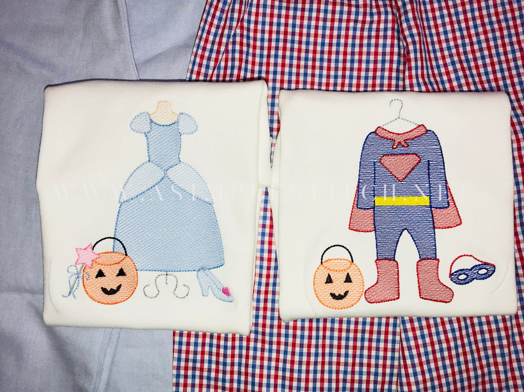 Dress Up Halloween Costume Shirt