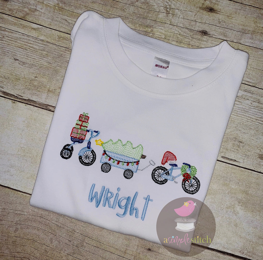 Christmas Transportation with Trees