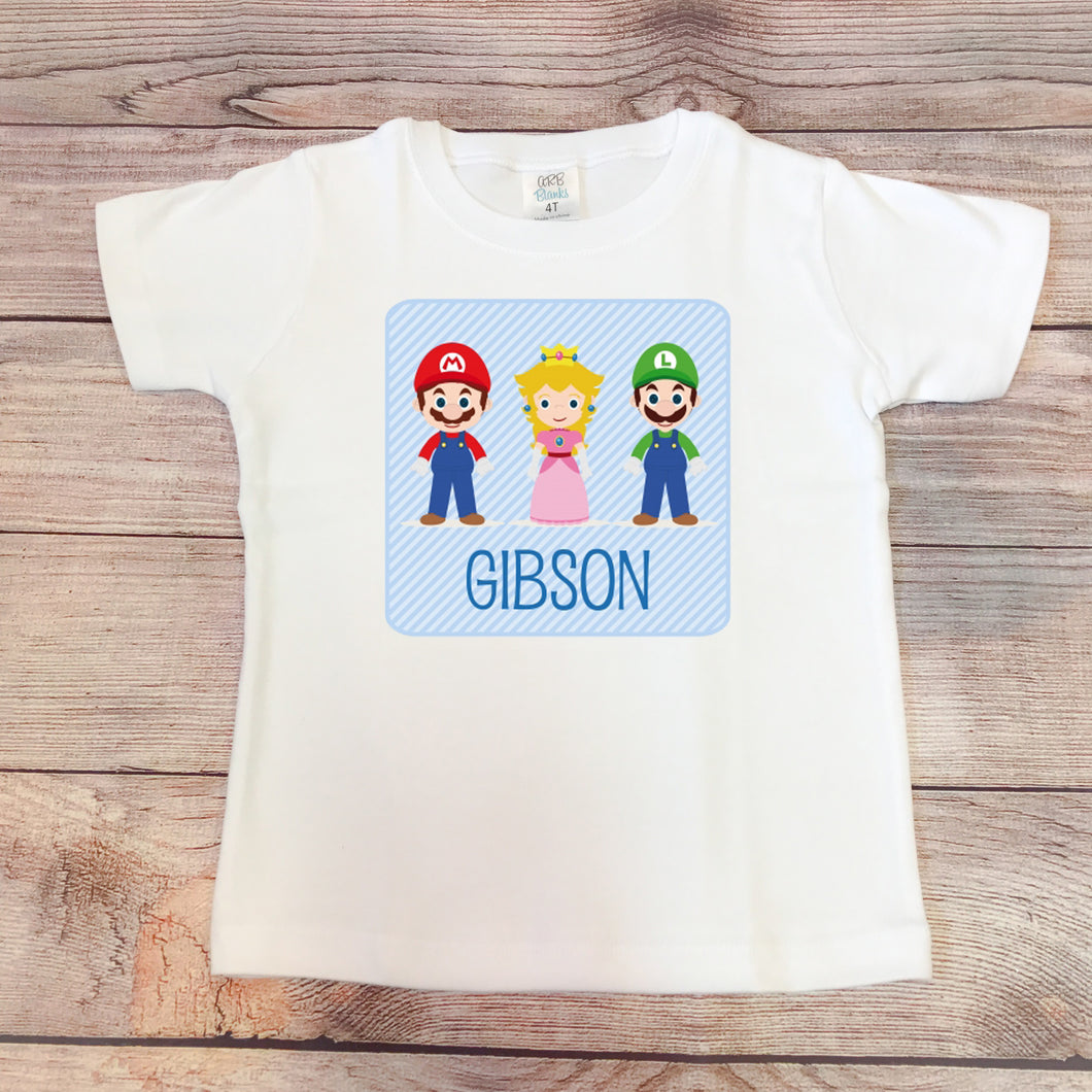Friends of Mario Gamer Shirt