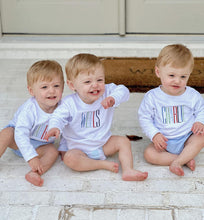 Load image into Gallery viewer, Monogrammed Sweatshirt with Mulitcolor Name
