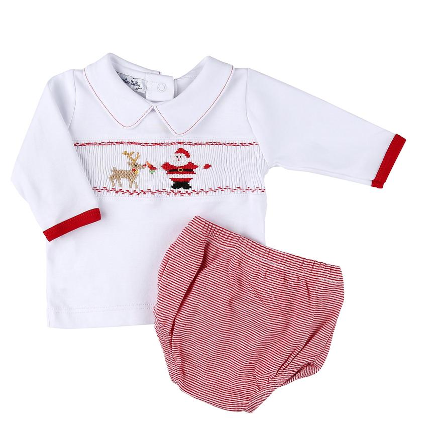 Magnolia Baby Smocked Diaper Cover Set