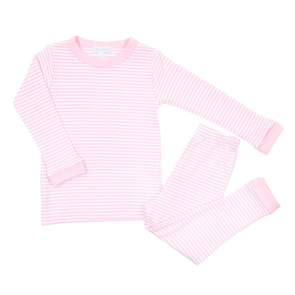 Magnolia Baby Essentials - Pink Stripe Pajama