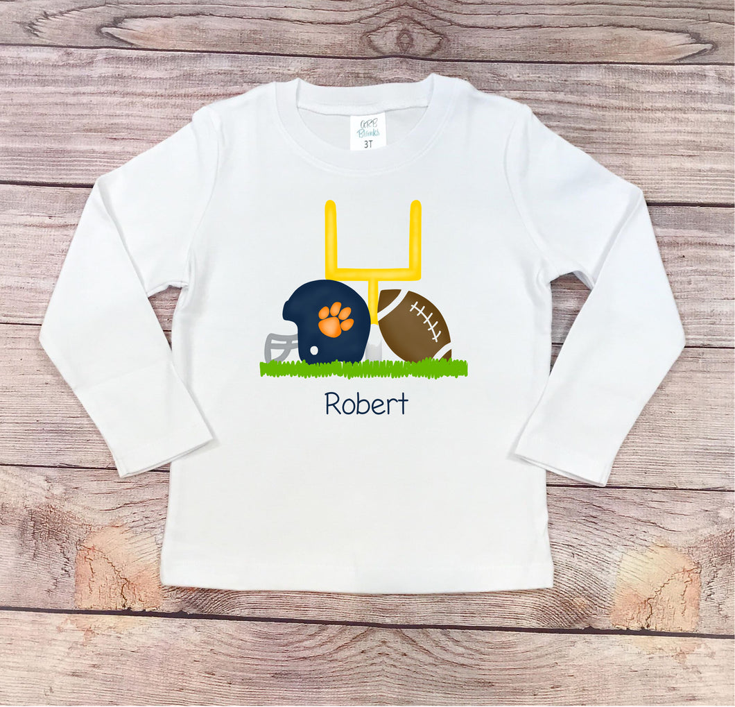 Football Goal Trio - Auburn - Shirt