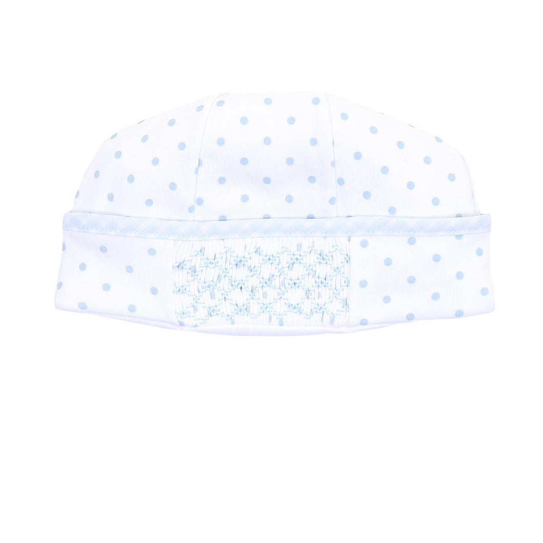 Magnolia Baby Smocked Gingham Dot Essentials Hat