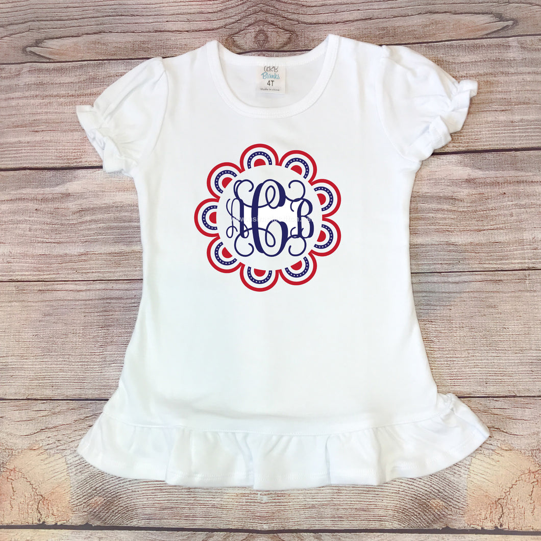 Patriotic Monogram Shirt