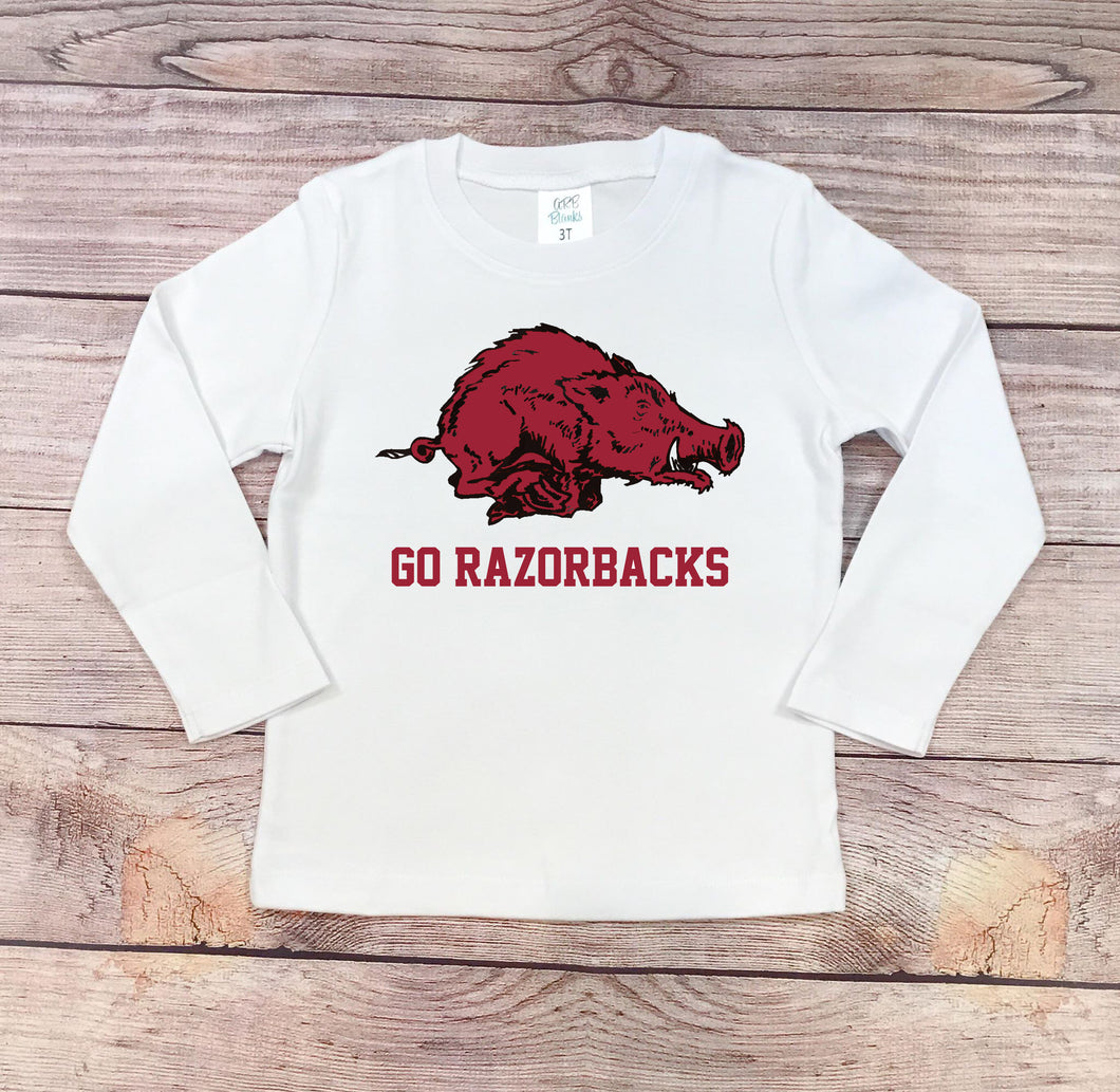 Arkansas Razorbacks Vintage Mascot Shirt
