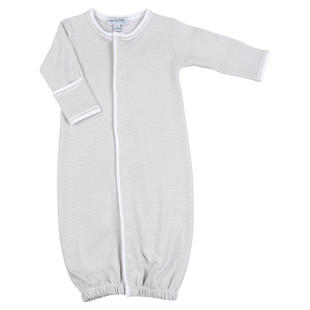 Magnolia Baby Grey - Silver Mini Stripe Converter