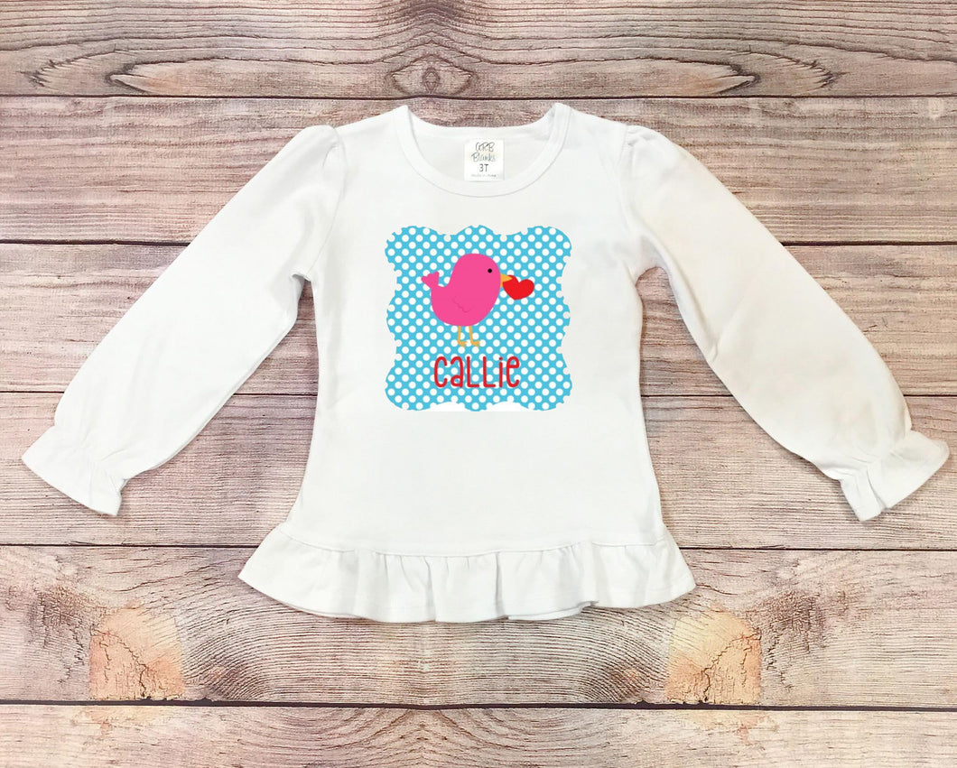 Valentine Bird Shirt