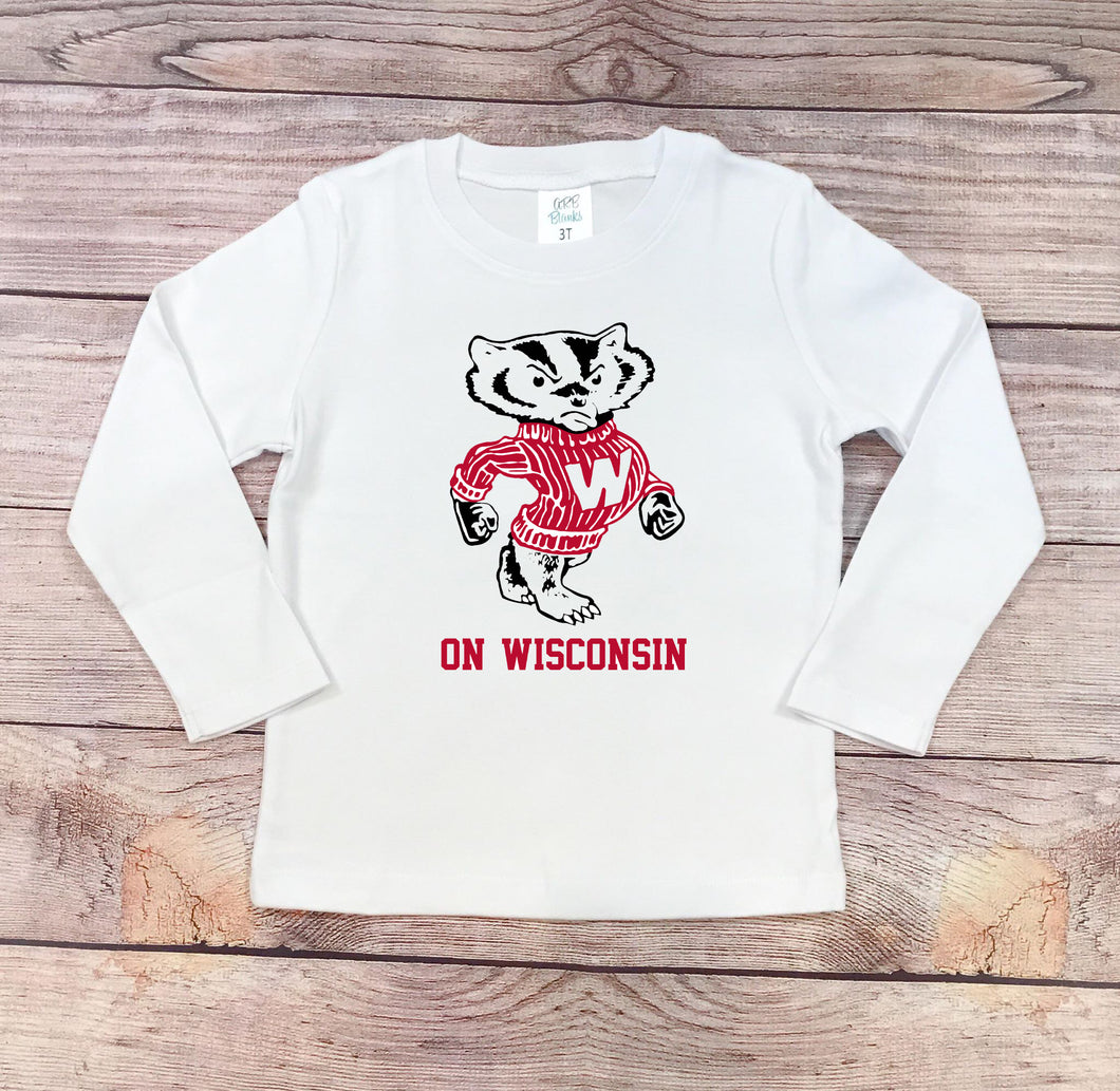 Wisconsin Vintage Mascot Shirt